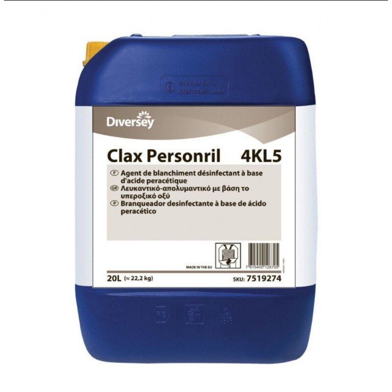Detergent Dezinfectant Inalbitor Pentru Rufe Clax Personril 20L